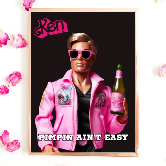 KEN PIMPIN AIN'T EASY POSTER PRINT 11X17, 11X14, 8X10 GREAT GIFT FOR KEN FANS - Picture 1 of 2